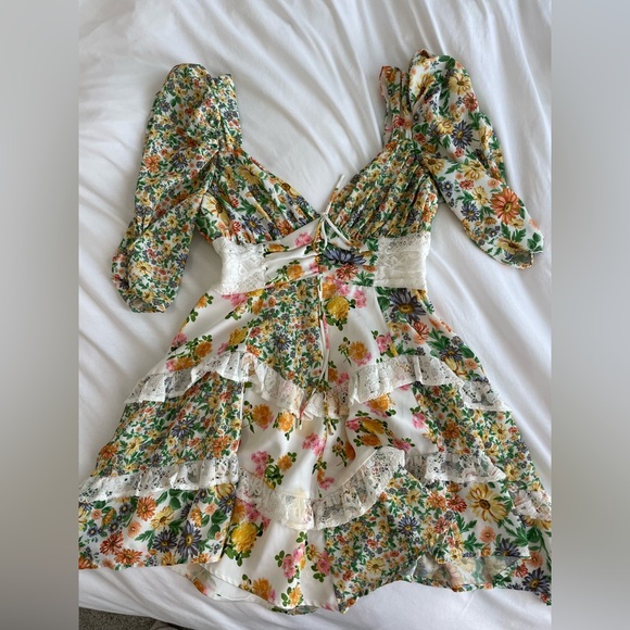 For Love and Lemons Rosalyn Mini Dress - Picture 4 of 6